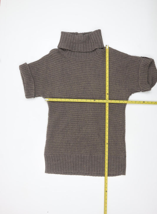 Womens UK Size 16 Marks and Spencer Brown Tunic Jumper