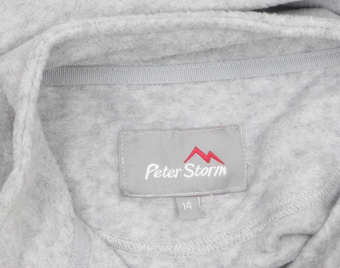 Womens UK Size 14 Peter Storm Grey Pullover Sweatshirt
