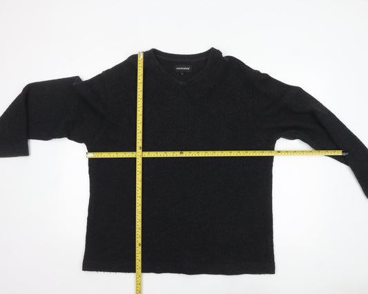 Mens UK Size L Kickers Black Pullover Jumper