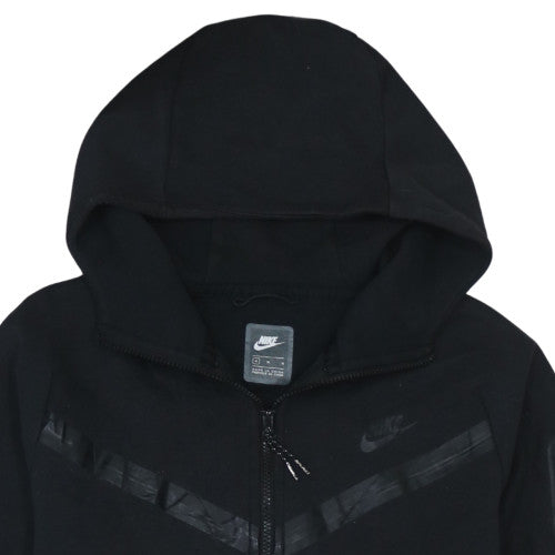 Mens UK Size M Nike Black Full Zip Hoodie