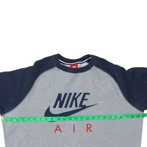 Mens UK Size XL Nike Grey Pullover Sweatshirt