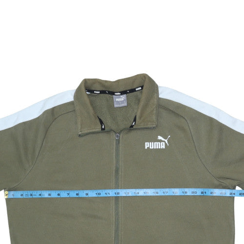 Mens UK Size L PUMA Green Gym & TrainingRunning & JoggingWalking Jacket
