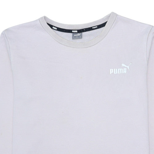 Womens UK Size M PUMA Grey Pullover Sweatshirt