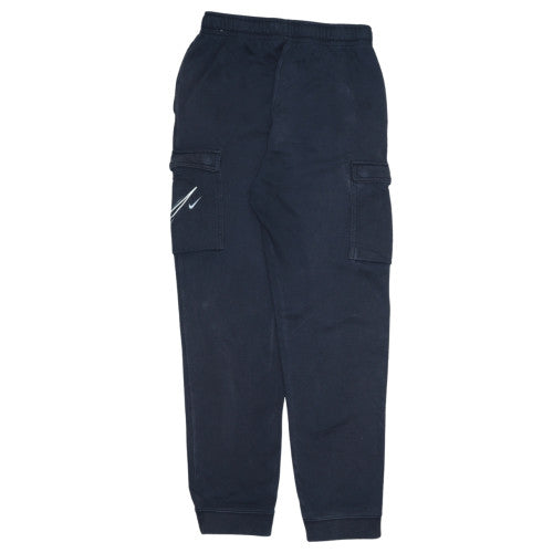 Boys UK Size XL Nike Regular Fit Cargo Black Trousers