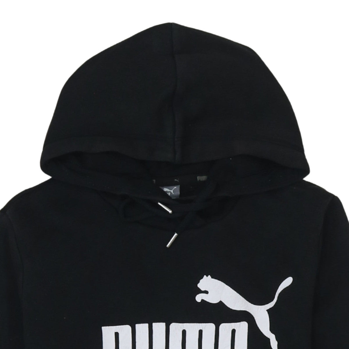 Womens UK Size 10 PUMA Black Pullover Hoodie