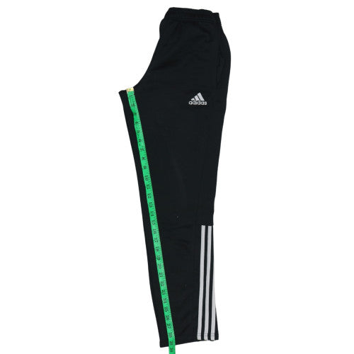 Mens UK Size M adidas Regular Fit Track Pants Black Trousers