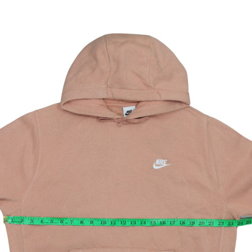 Womens UK Size L Nike Beige Pullover Hoodie