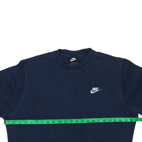 Mens UK Size M Nike Blue Pullover Sweatshirt