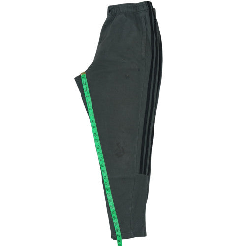 Mens UK Size L adidas Regular Fit Jogger Black Trousers