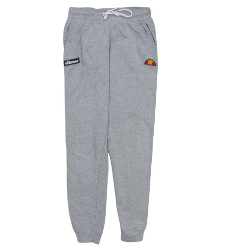 Additional front view of Ellesse Women Grey Jogger Sweatpants UK 6 Cotton Blend Casual