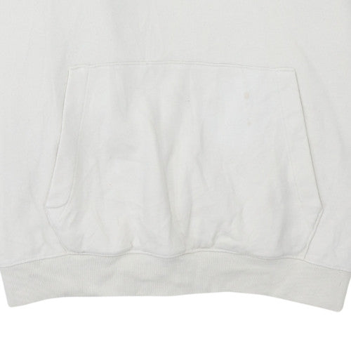 Womens UK Size L Gap White Pullover Hoodie