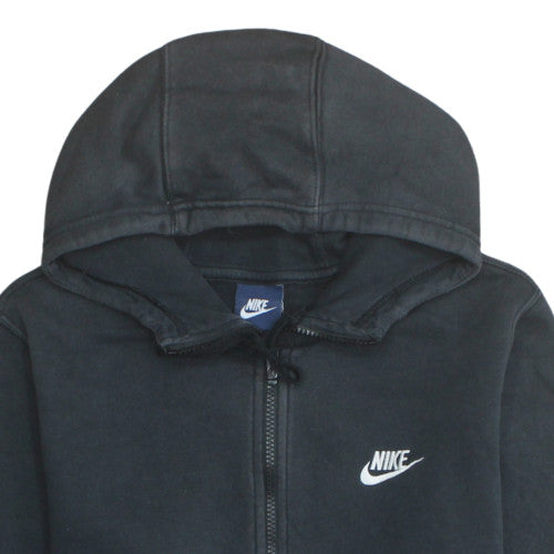 Mens UK Size S Nike Black Full Zip Hoodie