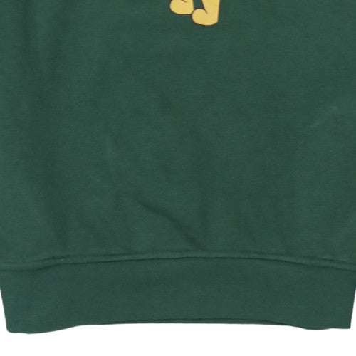 Womens UK Size 2XS Disney Green Pullover Hoodie
