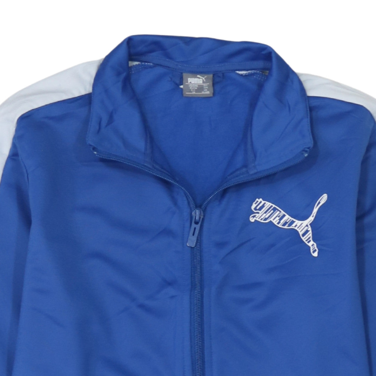 Boys UK Size 13-14 Years PUMA Blue Track Jacket