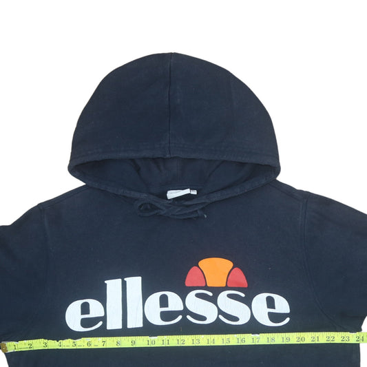 Mens UK Size M ellesse Blue Pullover Hoodie