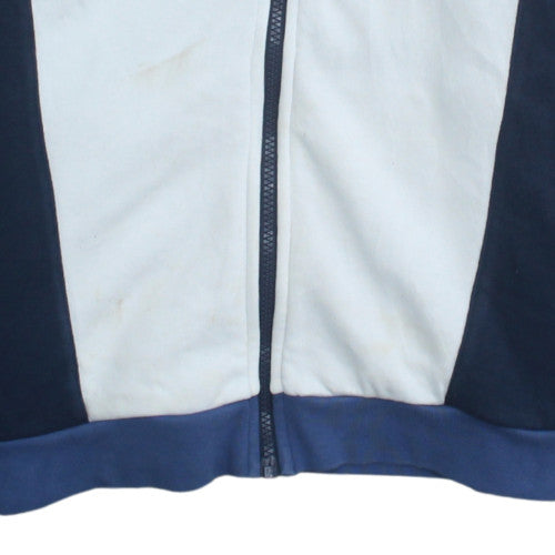 Additional view of Nike boys’ blue full zip hoodie xl fleece colourblock sportswear