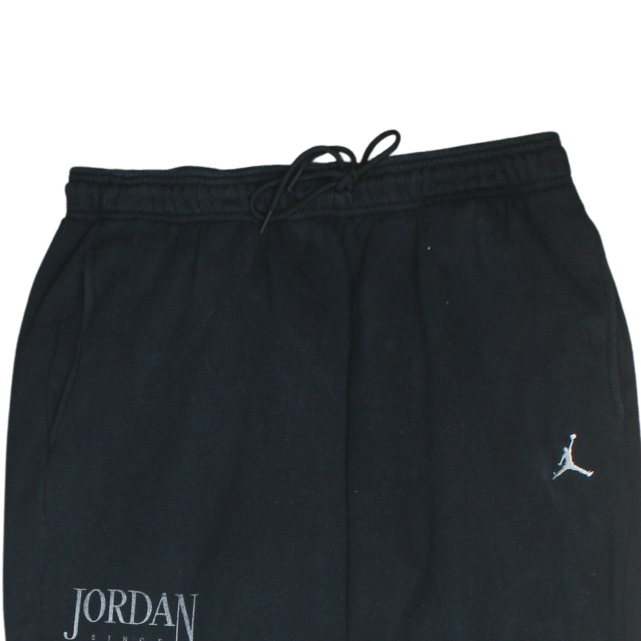 Mens UK Size L Jordan Regular Fit Jogger Black Trousers