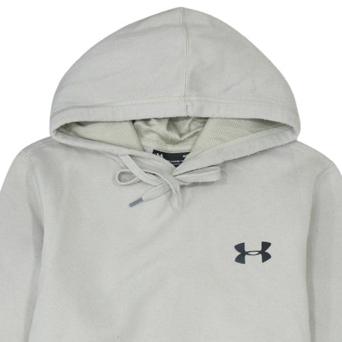 Mens UK Size M Under armour Grey Pullover Hoodie
