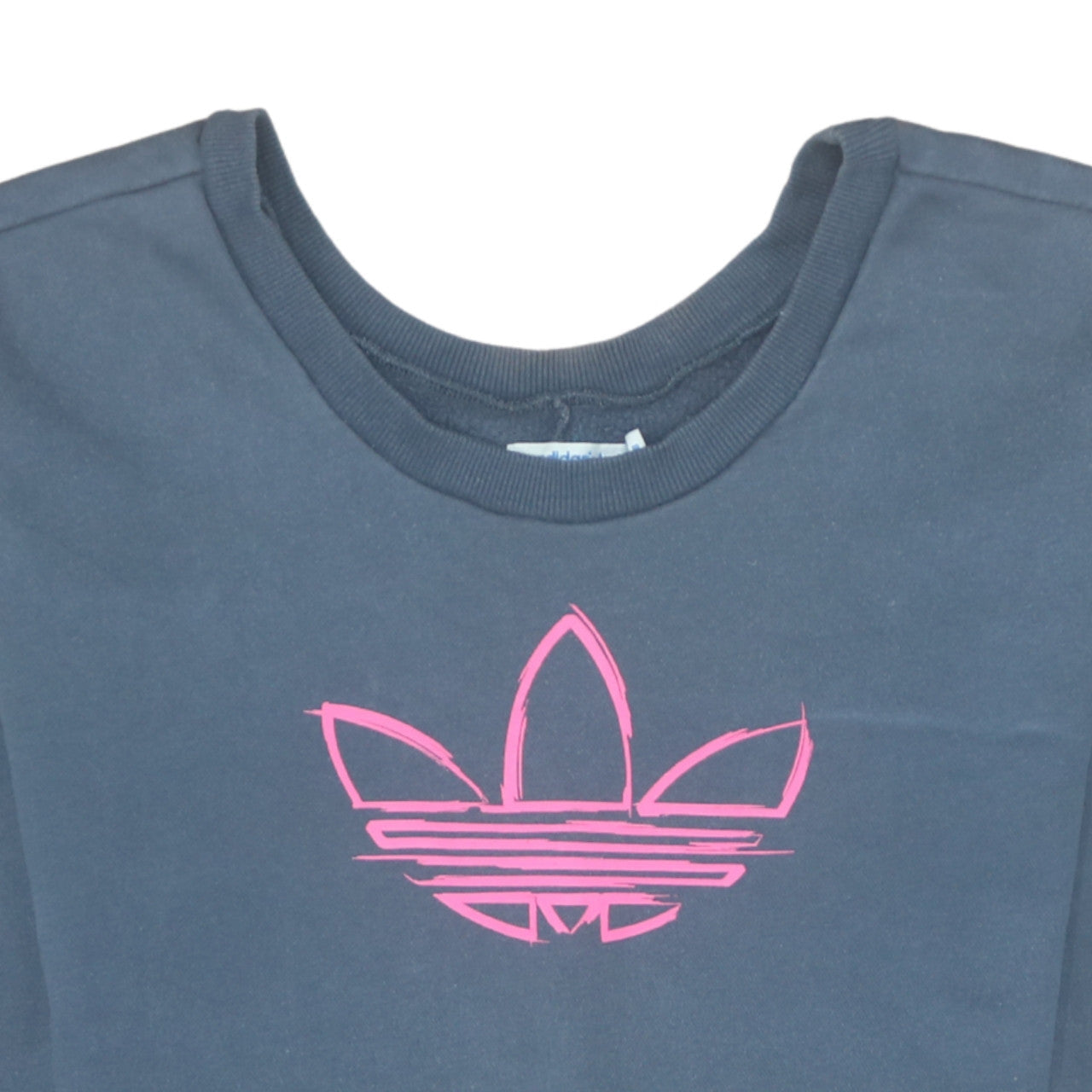 Womens UK Size 8 adidas Grey Pullover Sweatshirt