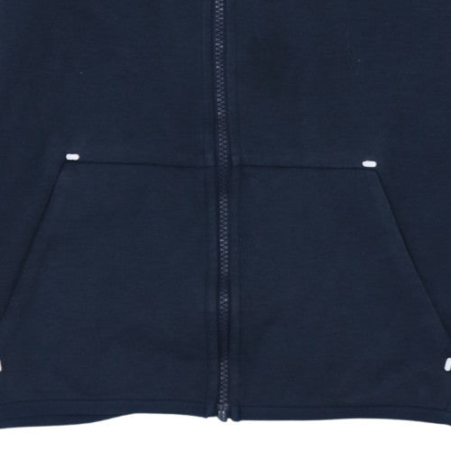 Additional view of Nike boys’ navy blue full zip hoodie xl 13-15 years fleece lined sweatshirt