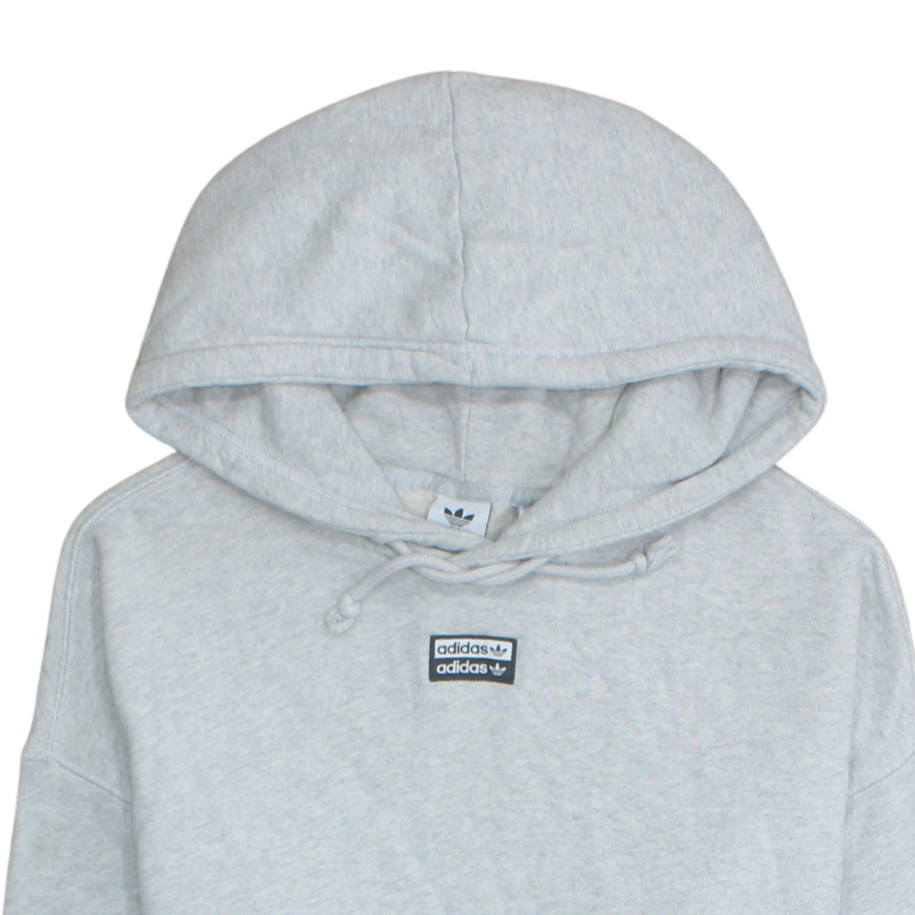 Womens UK Size 12 adidas Grey Pullover Hoodie