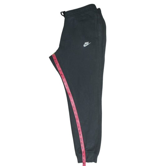 Mens UK Size M Nike Regular Fit Jogger Black Trousers