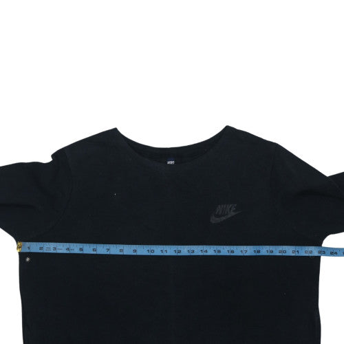 Womens UK Size XL Nike Black Pullover Sweatshirt