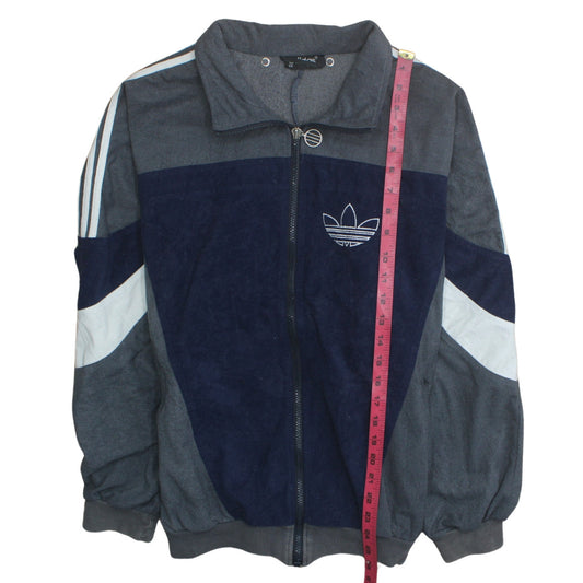 Mens UK Size XL adidas Blue Running & JoggingGym & TrainingFootball Jacket