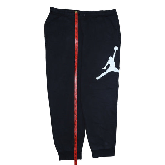 Mens UK Size XL Jordan Regular Fit Jogger Black Trousers