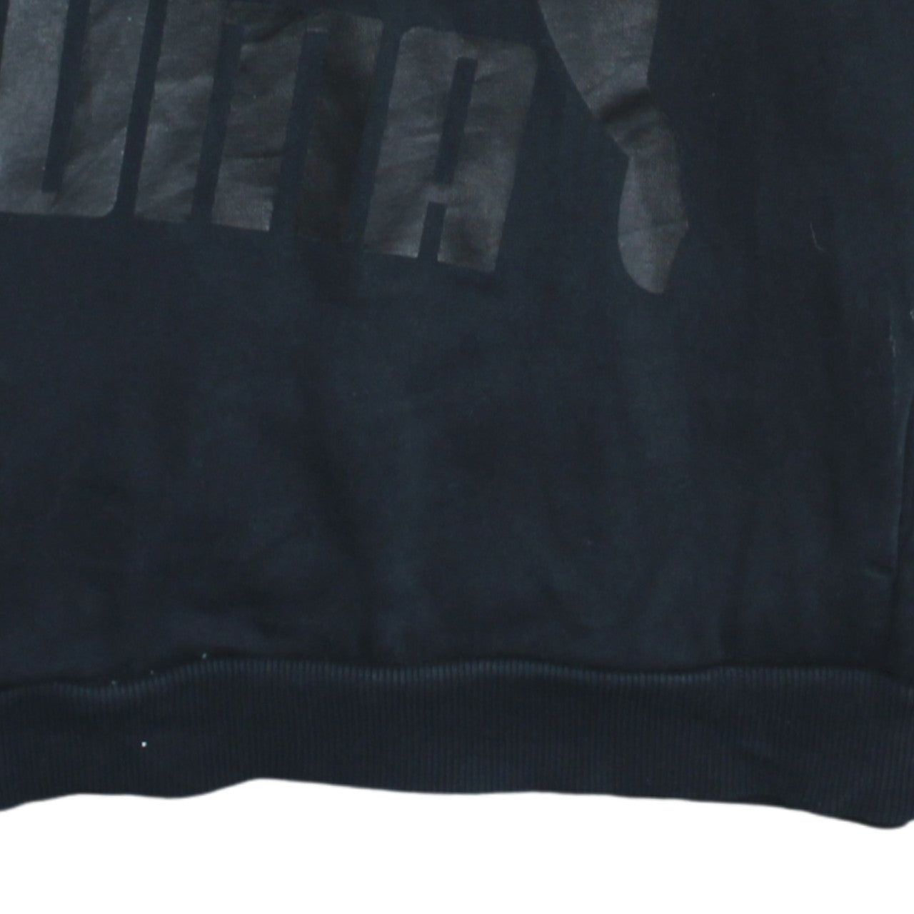 Womens UK Size 10 PUMA Black Pullover Hoodie