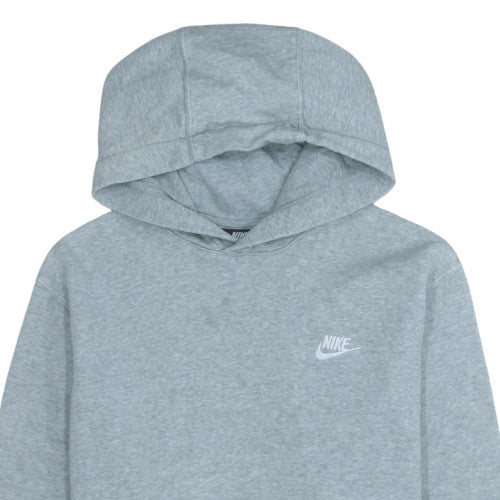 Womens UK Size M Nike Grey Pullover Hoodie