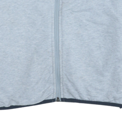 Mens UK Size XL le coq sportif Grey Full Zip Hoodie