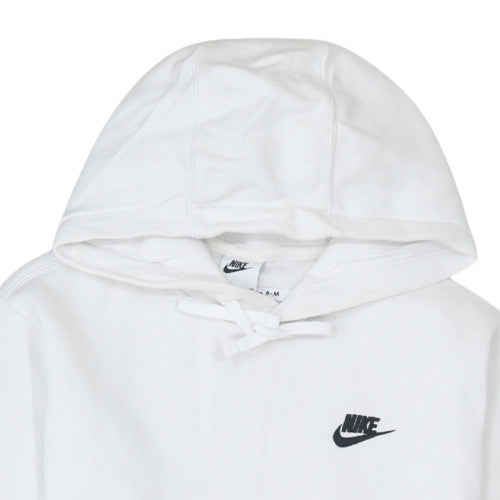 Womens UK Size S Nike White Pullover Hoodie