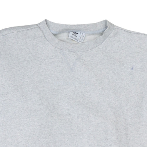 Womens UK Size S adidas Grey Pullover Sweatshirt