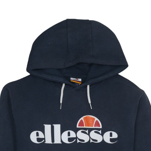 Womens UK Size 16 ellesse Blue Pullover Hoodie
