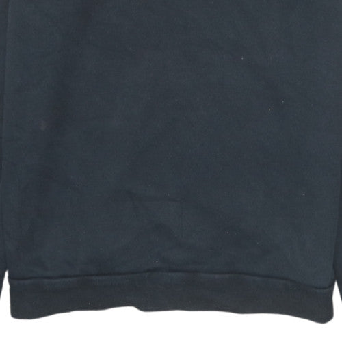 Mens UK Size M adidas Black Pullover Sweatshirt