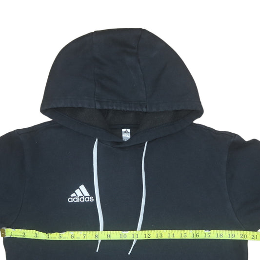 Mens UK Size M adidas Black Pullover Hoodie