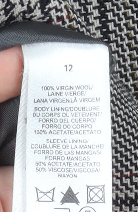 Womens UK Size 12 Farhi by Nicole Farhi Grey Trench Coat