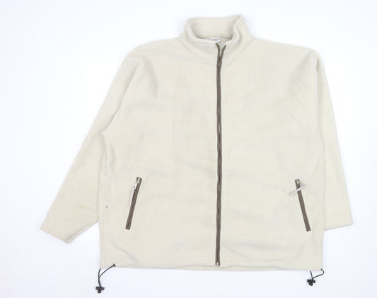 Mens UK Size XL Changes Beige Basic Jacket