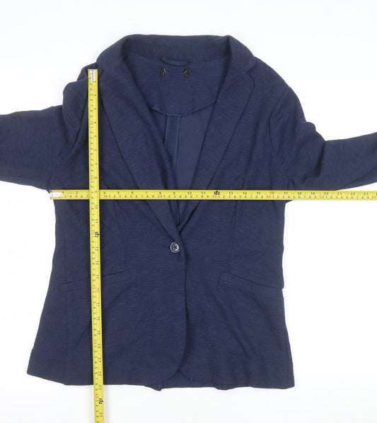 Womens UK Size 12 New Look Regular Blue Blazer