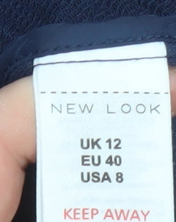 Womens UK Size 12 New Look Regular Blue Blazer