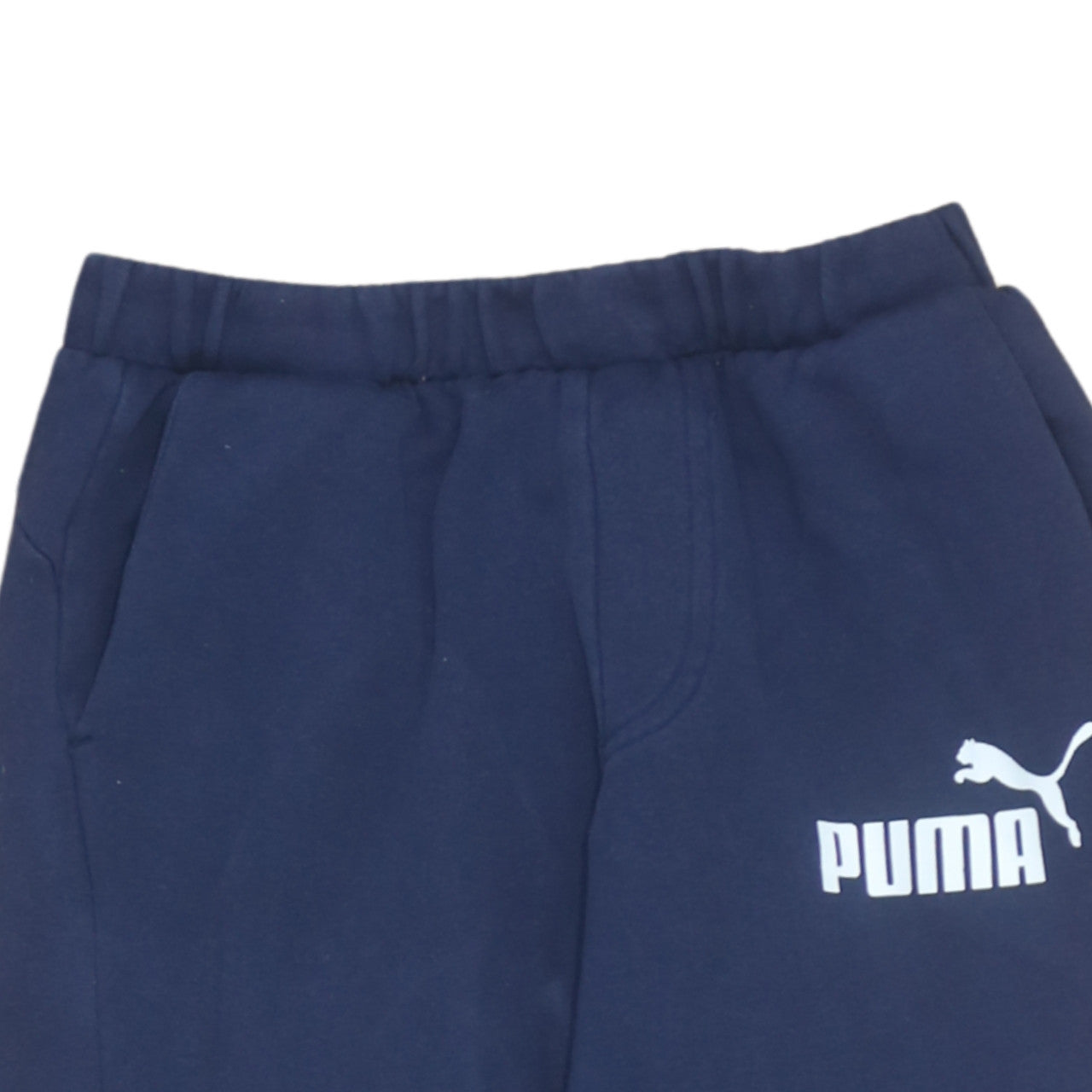 Boys UK Size 11-12 Years PUMA Regular Fit Jogger Blue Trousers