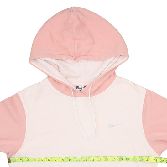 Womens UK Size S Nike Pink Pullover Hoodie