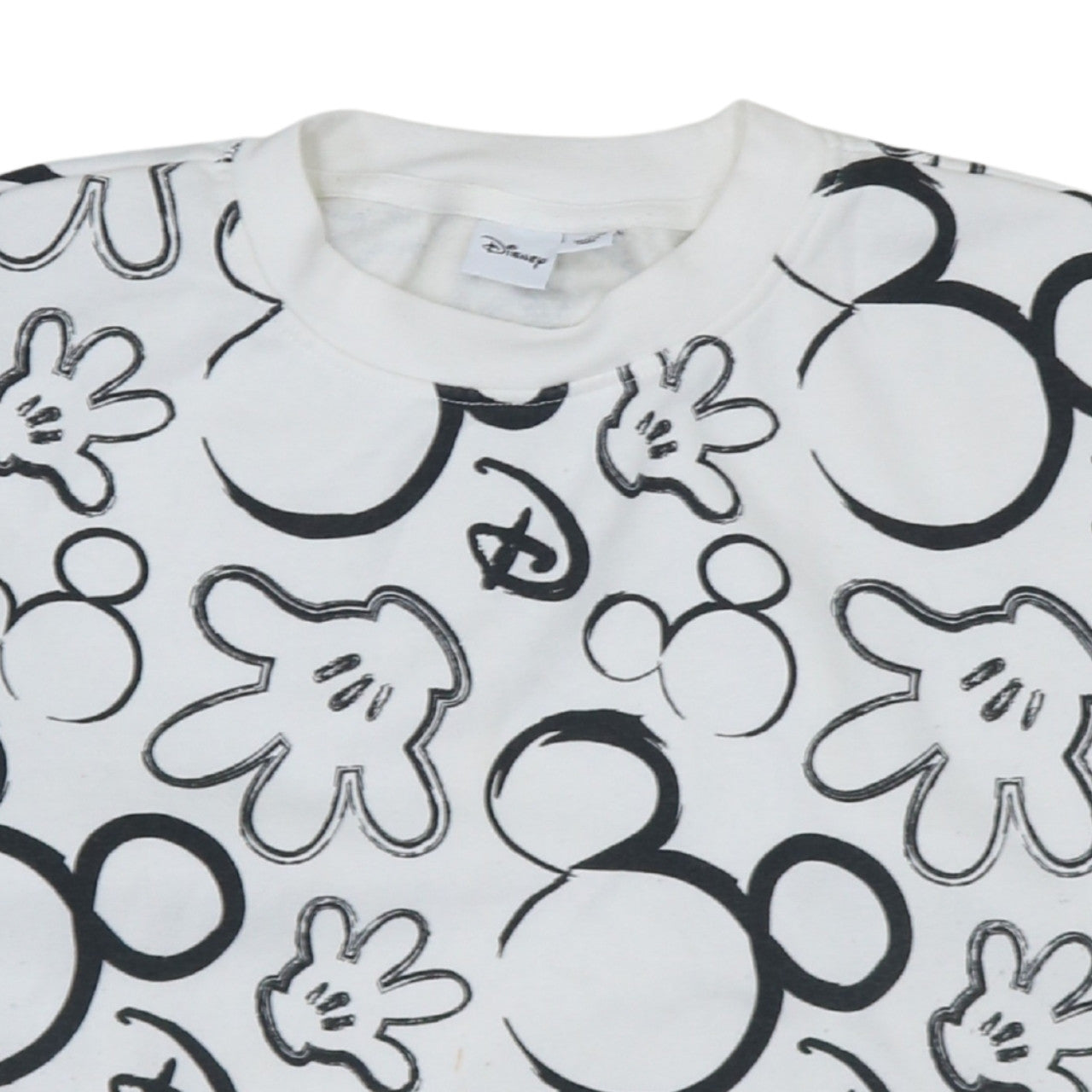 Womens UK Size S Disney White Pullover Sweatshirt