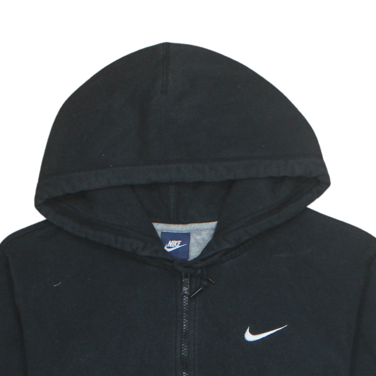 Mens UK Size L Nike Black Full Zip Hoodie
