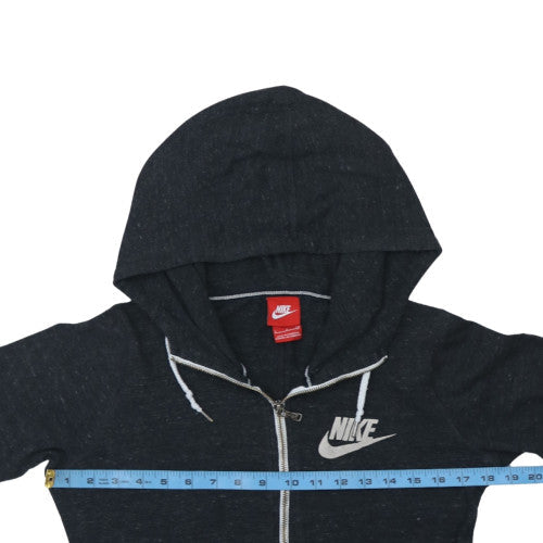 Mens UK Size S Nike Black Full Zip Hoodie