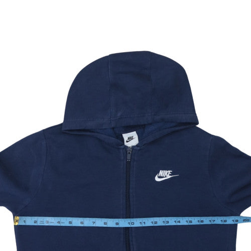 Boys UK Size XL Nike Blue Full Zip Hoodie