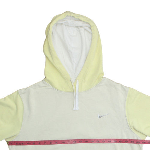 Mens UK Size M Nike Beige Pullover Hoodie