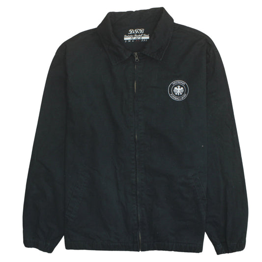 DFB Mens Black Cotton Football Jacket XL Casual Sportswear