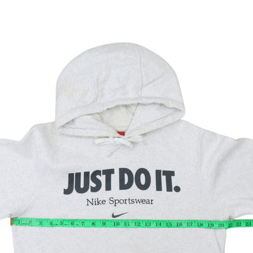Mens UK Size S Nike Grey Pullover Hoodie
